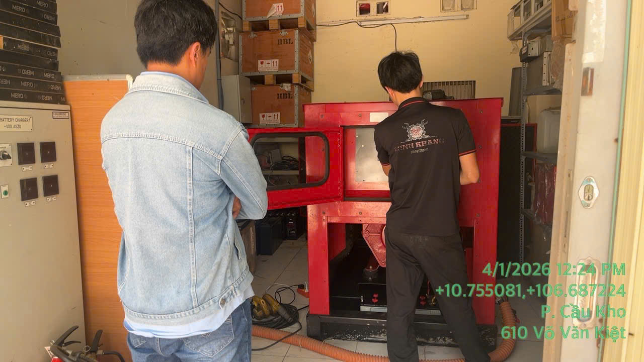 Lắp đặt hệ thống điện dự phòng