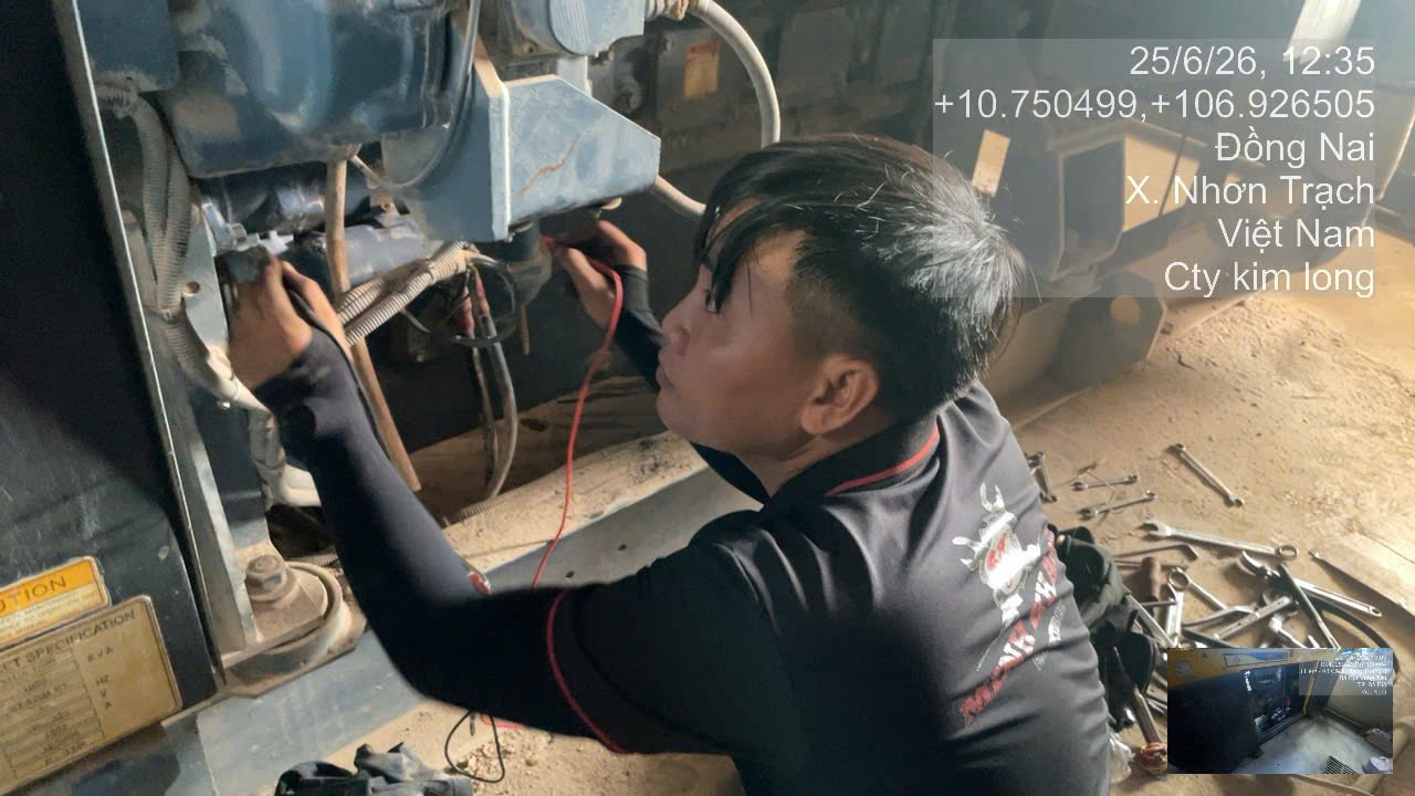 Lắp đặt máy phát điện
